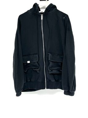 Nike women’s zip up jacket oversized medium